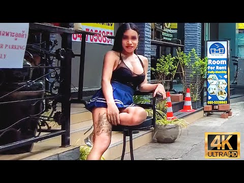[4K] Pattaya Soi Honey , Soi Buakhao , Soi 13/2 , Tree Town , Beach Road | October 2023 Thailand