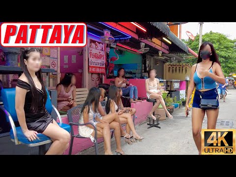 [4K] Pattaya Soi Honey & Soi Buakhao, Soi Boomerang, 2nd Road | September 2022 Thailand