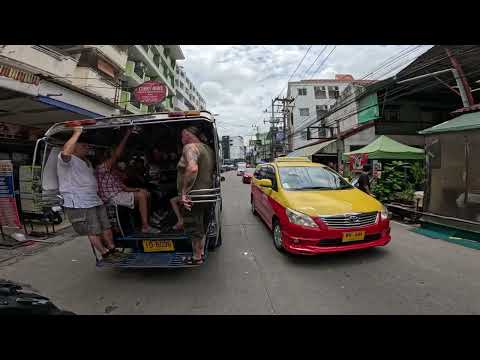Drive Pattaya Soi Buakhao, Soi 7 and Soi 8 at Lunch on the 2 of September 2024.