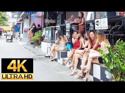 Pattaya 4K Walk Soi Honey, Soi Chaiyapoon, Soi LK METRO, Soi Buakhao, TREE TOWN, July 2022.