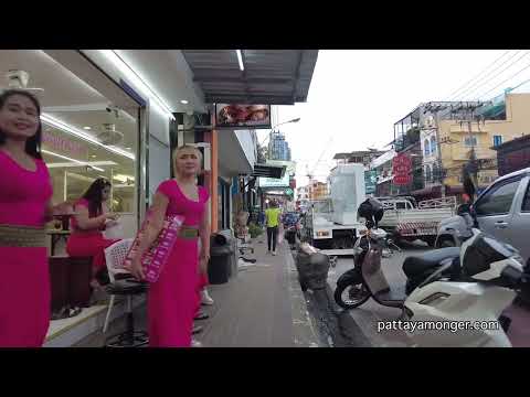 Pattaya 4K Walking Tour | Soi Buakhao, Soi 7, Soi Made in Thailand & Tree Town