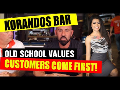 Pattaya Bars – Korandos Bar, old school values for customers in Soi Buakhao Pattaya City, 2021
