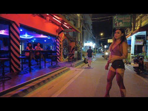 Pattaya Soi Buakhao Night Scenes, Soi Honey, Soi 7 Nightlife March 2022, Thailand 4K