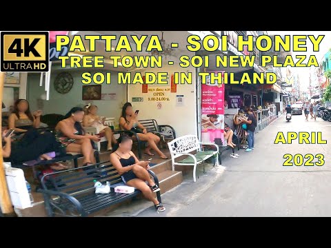 Pattaya Soi Buakhao – Soi Honey – Tree Town – Soi Made in Thailand – Soi New Plaza – April 2023 Thai