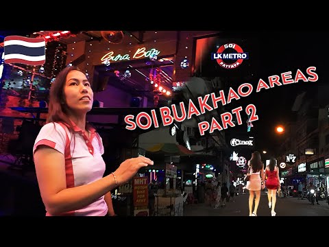 Soi Buakhao Areas (Soi Pothole To Soi Honey) Pattaya, Thailand