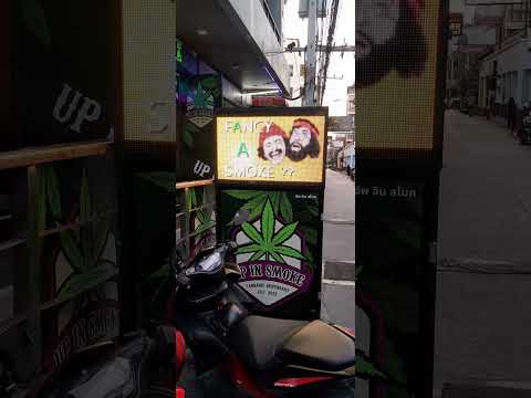 Weed for sale on Soi Honey Pattaya Thailand Marijuana