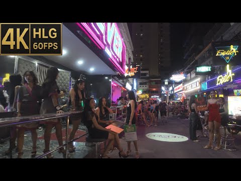 [4K HLG] Myth Beer Town | Tree Town | LKMetro | Buakhao | Pattaya | Walking Tube | 20250529