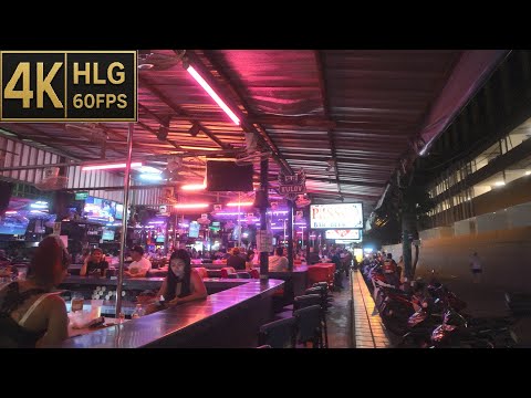 [4K HLG] Soi Diana | LKmetro | Soi Honey | Buakhao | Pattaya | Walking Tube | 20250516