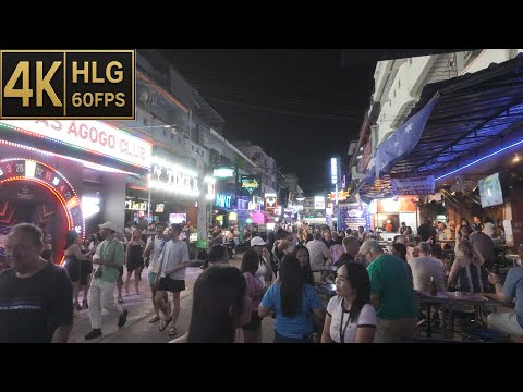 [4K HLG] Soi honey | LKMetro | Soi Diana | Pattaya Avenue, Soi 15 | Buakhao | Pattaya | 20250525
