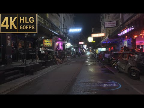 [4K HLG] Soi Honey | Soi Diana | LKmetro | Pattaya | Buakhao | Walking Tube | 20250430