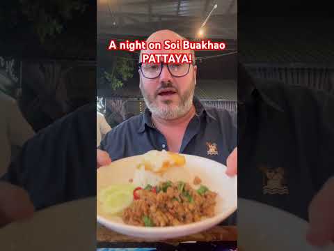 A night on Soi Buakhao PATTAYA! #pattaya
