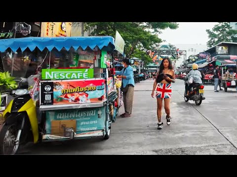 🇹🇭 [4K] Tree Town, Soi Buakhao – Pattaya, Thailand October 2025
