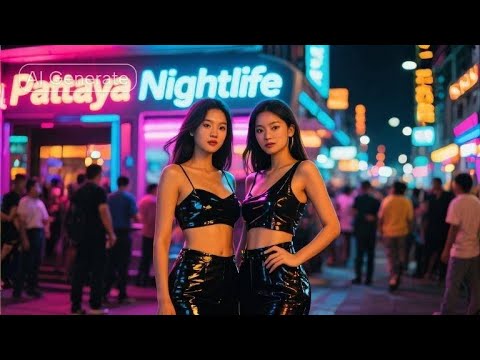 Is Pattaya Nightlife Gone? 🇹🇭 Soi Buakhao, Tree Town, Lk Metro. 4k Walking. THAILAND 2025