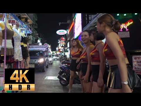 Pattaya 4K Night Walk The start of a Fantastic Night! Soi BuaKhao, Soi Boomerang. Thailand 2025.