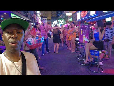 Pattaya City walk: Soi Buakhao●Lk metro●Soi Thailand● Soi Diana ● Tree Town● ●Myth night●2025.
