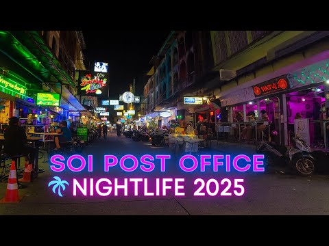 Pattaya Nightlife 2025 🌃 Soi 13/1 & Soi Post Office Street Walk