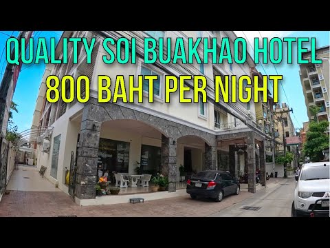 THE BEST VALUE SOI BUAKHAO HOTEL ROOM 800 BAHT PER NIGHT REVIEW PATTAYA – THE WINNER PLACE